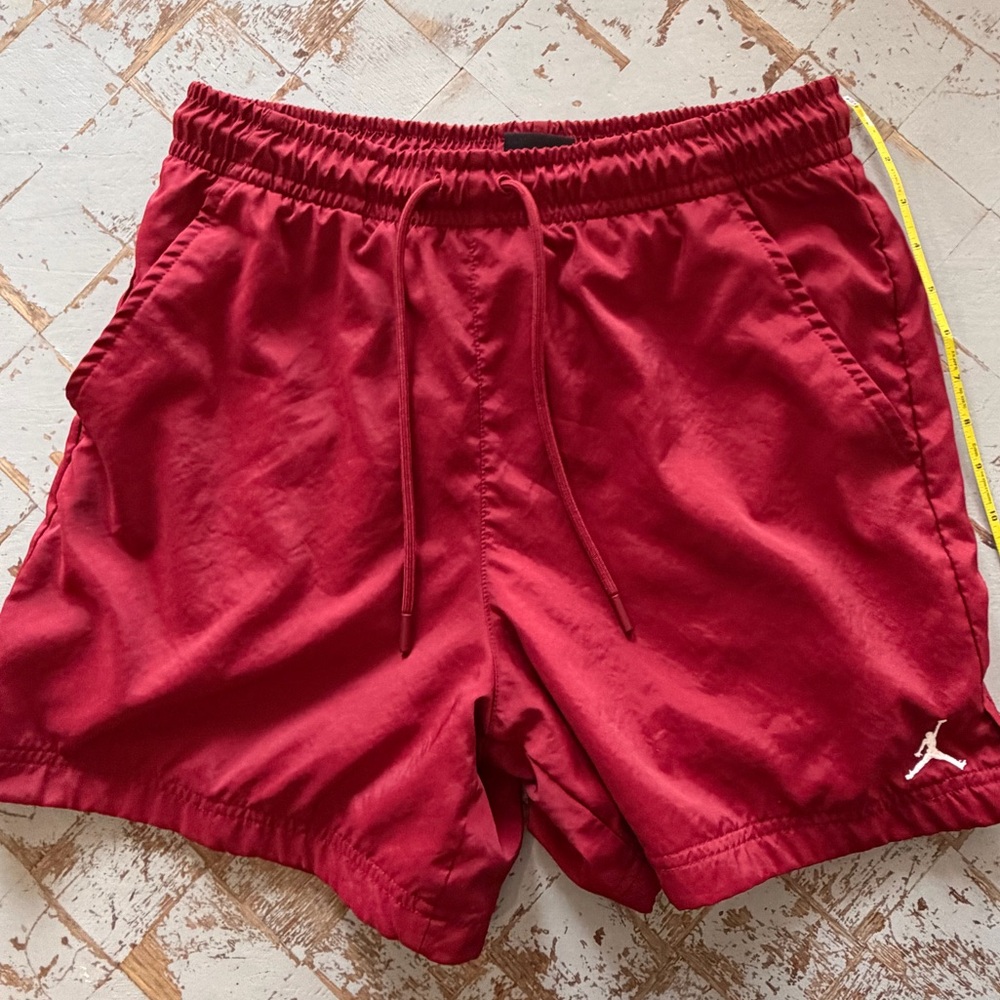 Jordan Athletic Red Men's Shorts Basketball